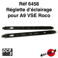 Réglette d'éclairage pour A9 VSE Roco