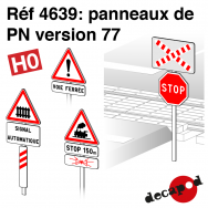 Panneaux de PN version 77 [HO]