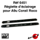 Réglette d'éclairage pour A9u Corail Roco [HO]