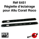 Réglette d'éclairage pour A9u Corail Roco