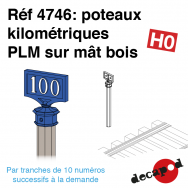 PK PLM sur mât bois [HO]