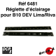 Réglette d'éclairage pour B10 DEV Lima/Riva [HO]