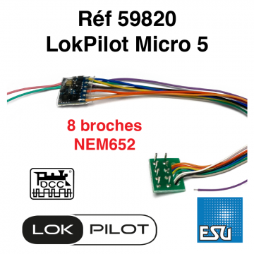 LokPilot 5 Micro (NEM652)