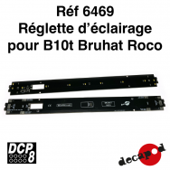 Réglette d'éclairage pour B10t Bruhat Roco