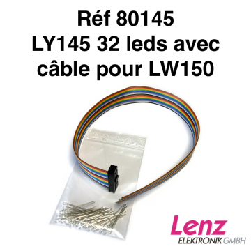 LY145 32 leds avec câble pour LW150 LENZ