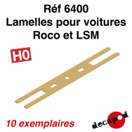 Lamelles pour voitures Roco et LSM [HO]