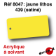 Jaune lithos 439 (satiné) [acrylique à solvant]