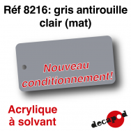 Gris antirouille clair (mat) [acrylique à solvant]