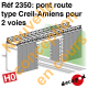 Pont route type Creil-Amiens pour 2 voies [HO]