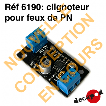 Clignoteur pour feux de PN Clignoteur pour feux de PN