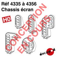 Châssis écran (cibles polyester modernes)