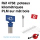 PK PLM sur mât bois [O]