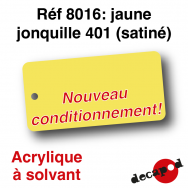 Jaune jonquille 401 (infra) (satiné) [acrylique à solvant]