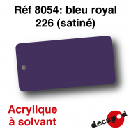 Bleu royal 226 (satiné) [acrylique à solvant]