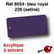 Bleu royal 226 (satiné) [acrylique à solvant]