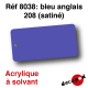 Bleu anglais 208 (satiné) [acrylique à solvant]