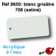 Blanc grisâtre 708 (satiné) [acrylique à l'eau]