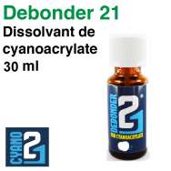 Dissolvant cyanoacrylate (30 ml)