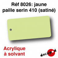 Jaune paille serin 410 (satiné) [acrylique à solvant]