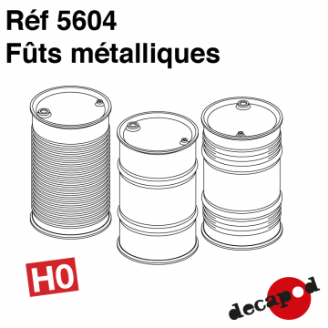 Fûts métalliques [HO]