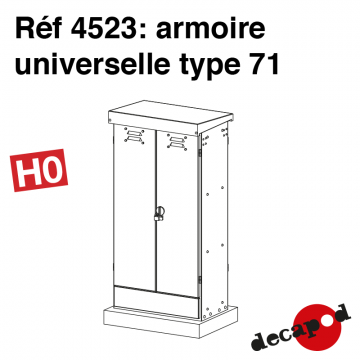 Armoire universelle type 71 [HO]