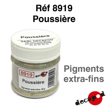 Terre à décor poussière