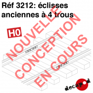 Éclisses anciennes à 4 trous [HO]