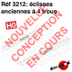 Éclisses anciennes à 4 trous [HO]