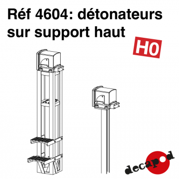 Détonateurs sur support haut [HO]