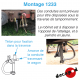 Conduites de frein standards (robinet à gauche) [HO]