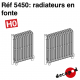Radiateurs en fonte [HO]