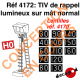 TIV de rappel lumineux sur mât normal [HO]