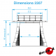 Passage supérieur de 4m version PLM [HO]