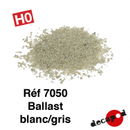 Ballast blanc/gris [HO]