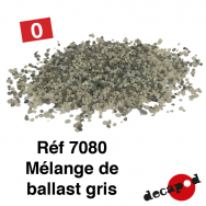 Mélange de ballast gris [O]