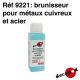 Brunisseur pour métaux cuivreux et acier (125 ml)