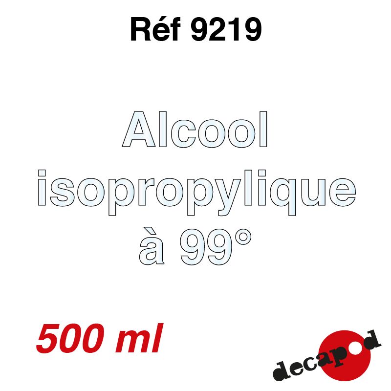 Alcool Isopropylique, 99%, 500 mL