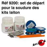 Set de départ pour la soudure des kits laiton