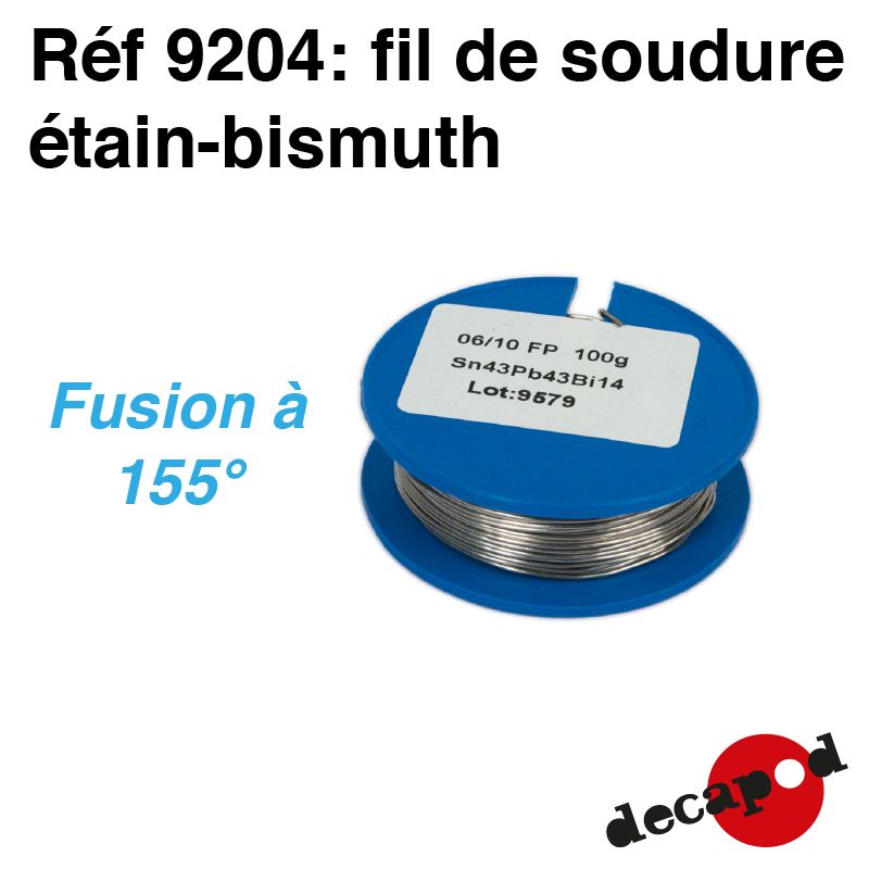 Fil de soudure étain-bismuth