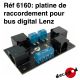 Platine de raccordement pour bus digital Lenz