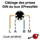 Platine de raccordement pour bus XPressNet