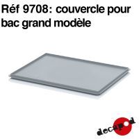 Couvercle pour bac grand modèle