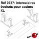 Intercalaires évolués pour casiers XL