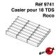 Casier pour 18 TDS Roco