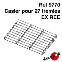 Casier pour 27 trémies Ex REE