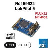 LokPilot 5 Plux22 (NEM658)