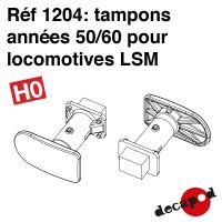 Tampons années 50/60 pour locomotives LSM [HO]