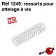 Ressorts pour attelage à vis [HO]