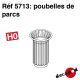 Poubelles de parc [HO]