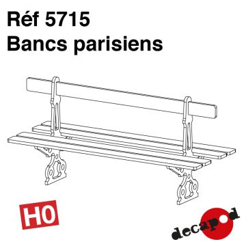 Bancs parisiens [HO]